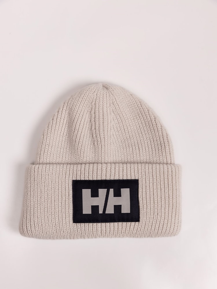 Helly Hansen Box White Winter Beanie - Image 1 of 3 Helly Hansen Box White Winter Beanie - Image 1 of 3