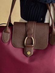 Joules Edie Berry Red Shopper bag - Image 4 of 8