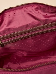 Joules Edie Berry Red Shopper bag - Image 8 of 8
