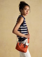 Joules Edie Orange Cross Body Bag - Image 1 of 6
