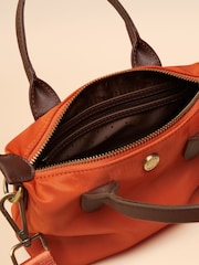 Joules Edie Orange Cross Body Bag - Image 6 of 6