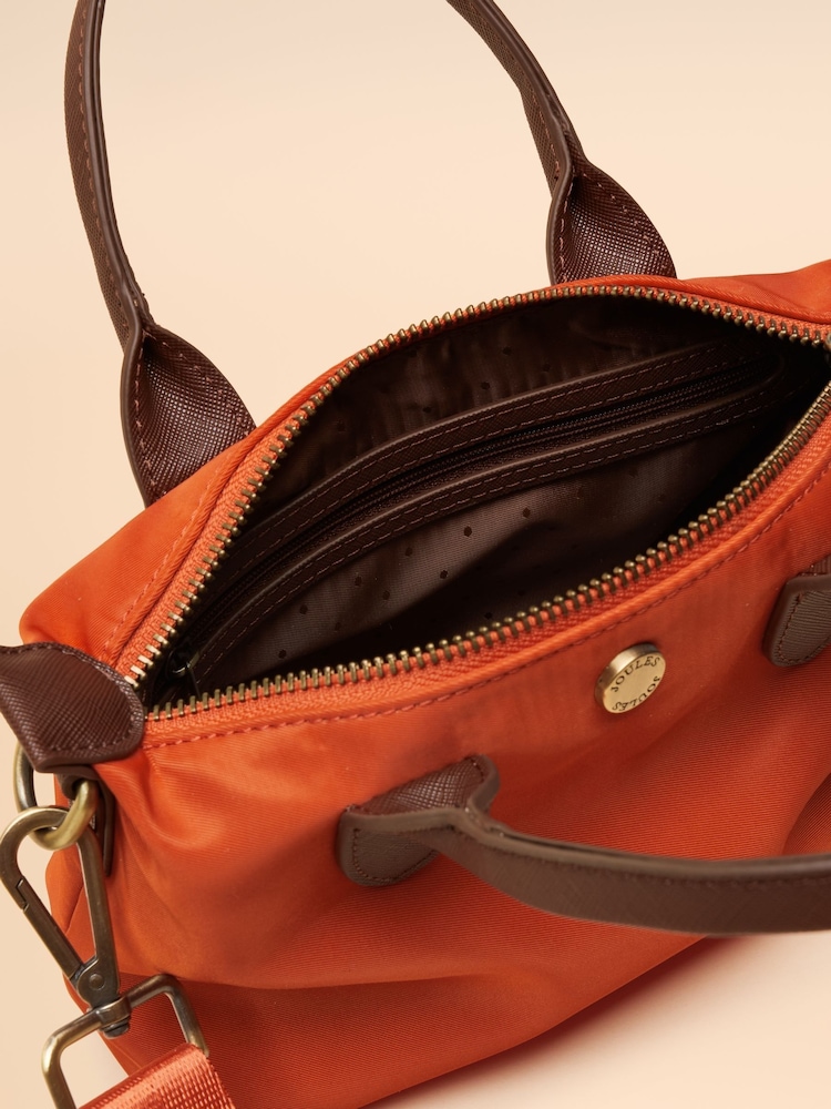 Joules Edie Orange Cross Body Bag - Image 6 of 6