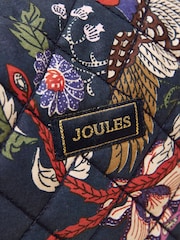 Joules Lillia Blue Printed Cosmetic Bag - Image 3 of 4
