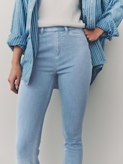 Bleach/Dark Cropped Jersey Leggings 2 Pack - Image 6 of 8