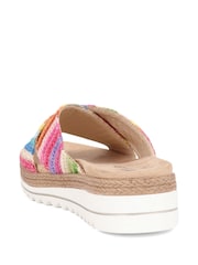 Pavers Natural Slip-On Platform Mules - Image 3 of 5