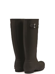 Hunter Womens Original Tall Wellington Black Boots - Image 2 of 3