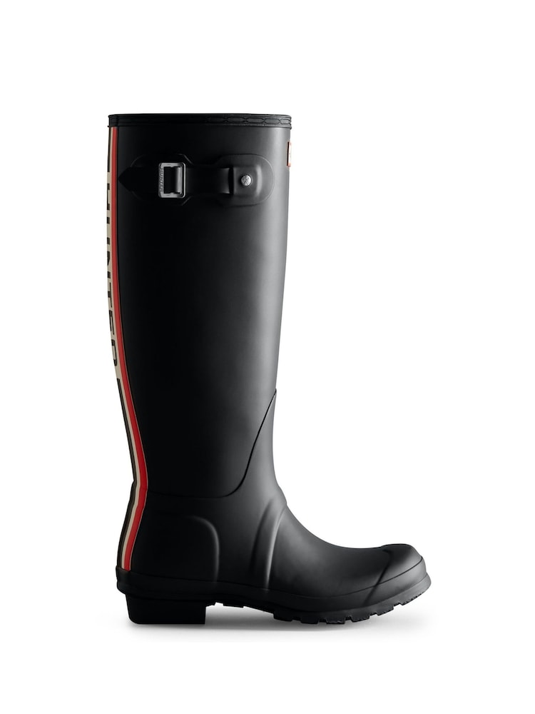 Hunter Womens Original Tall Black Wellington Boots - Image 1 of 3