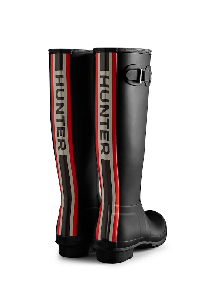 Hunter Womens Original Tall Black Wellington Boots - Image 3 of 3