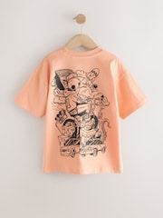 Black/Grey Skate Relaxed Fit Graphic Print Short Sleeve 100% Cotton T-Shirts 3 Pack (3-16yrs) - Image 5 of 7
