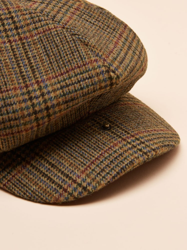 Joules Harrogate Brown Baker Boy Hat - Image 5 of 5 Joules Harrogate Brown Baker Boy Hat - Image 5 of 5
