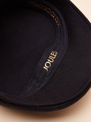 Joules Abingdon Navy Flat Cap - Image 5 of 5