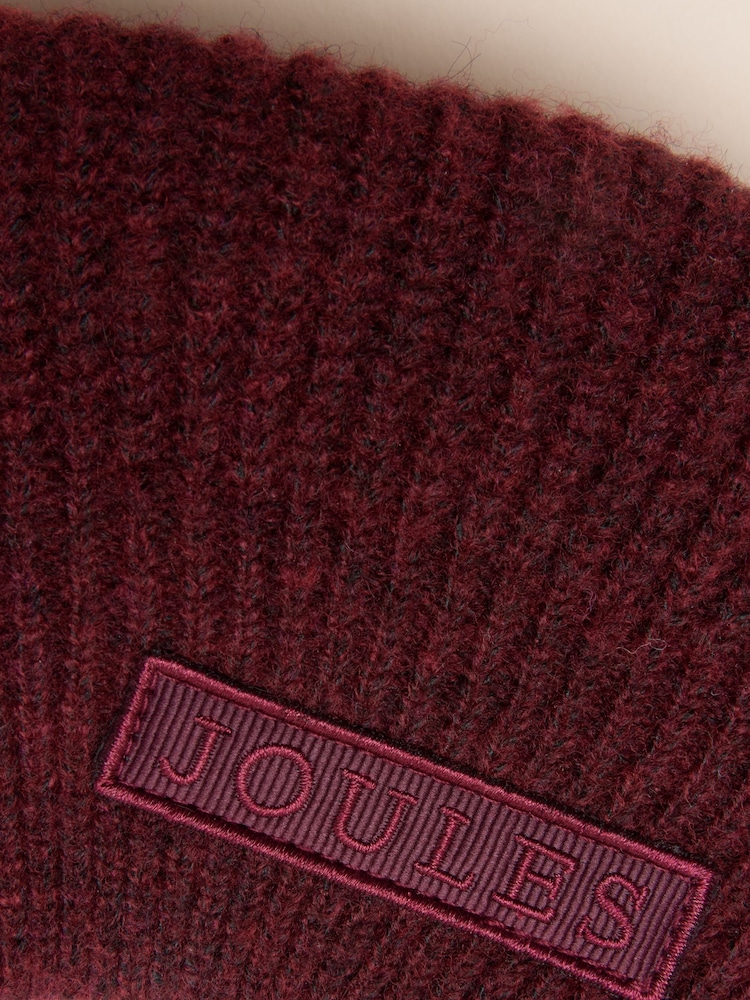 Joules Joelle Berry Red Beret - Image 7 of 7 Joules Joelle Berry Red Beret - Image 7 of 7