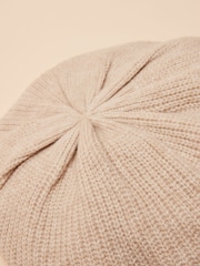 Joules Joelle Oatmeal Beret - Image 5 of 5