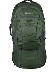 Mountain Warehouse Green Traveller 60 + 20 Litre Rucksack - Image 2 of 11