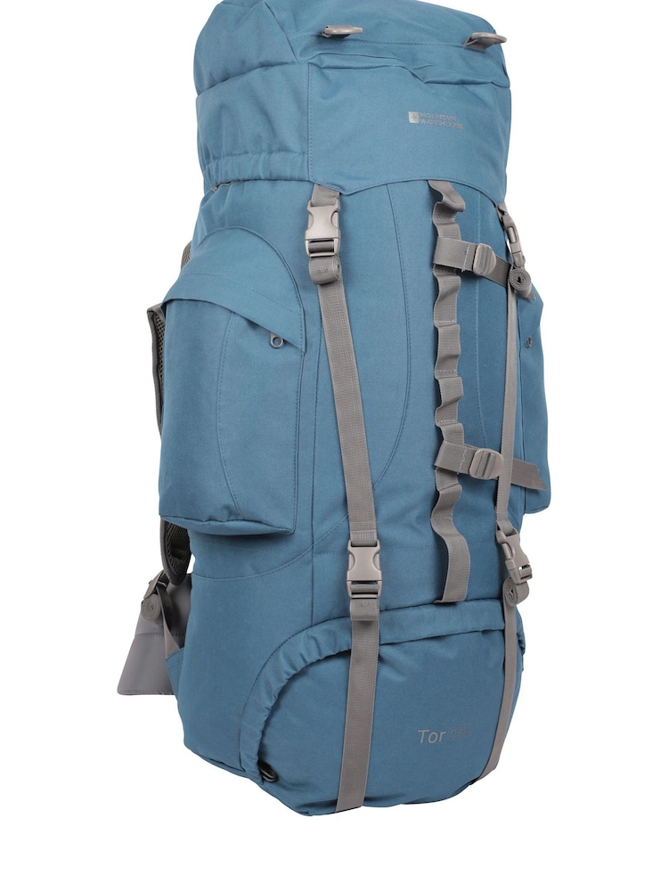 Mountain Warehouse Blue Tor 65L Rucksack - Image 2 of 9