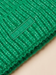 Joules Rosa Green Beanie Hat - Image 6 of 7