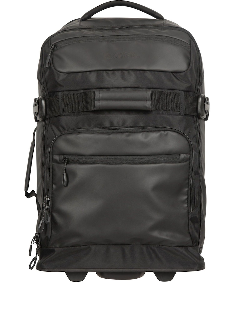 Mountain Warehouse Black Atlas 35L Wheelie Duffle Bag - Image 1 of 12