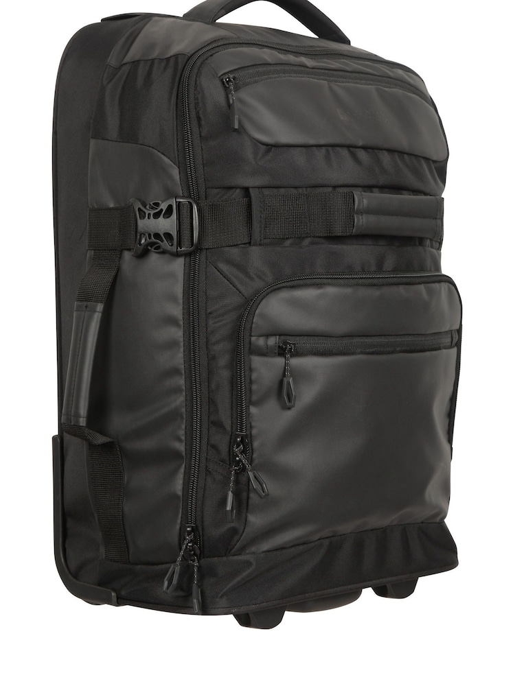 Mountain Warehouse Black Atlas 35L Wheelie Duffle Bag - Image 2 of 12