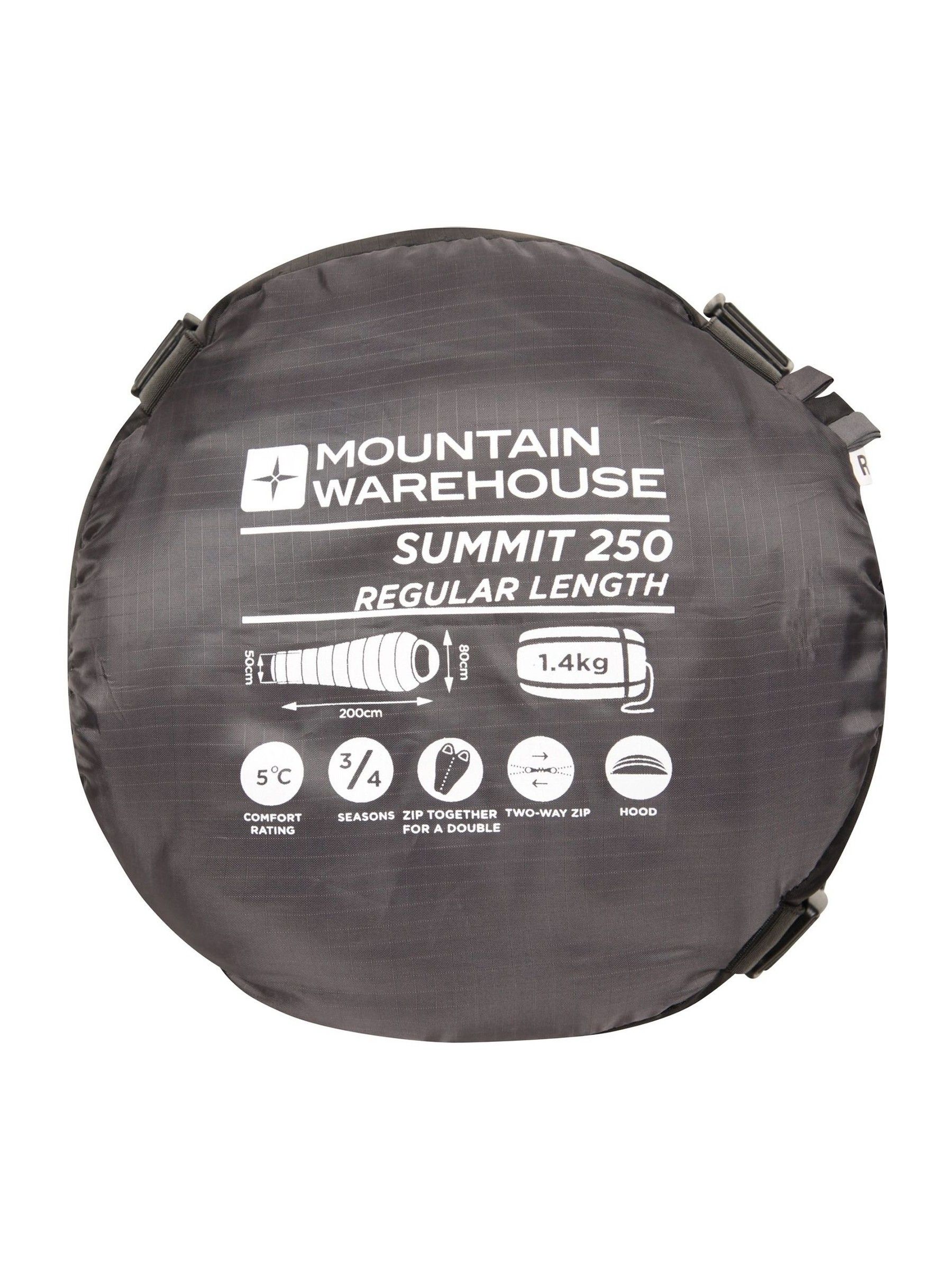 Buy Mountain Warehouse Grey Summit 250 Sleeping Bag from Next USA