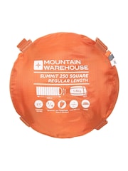Прямоугольный спальный мешок Mountain Warehouse Camping Summit 250 - Изображение 4 из 7