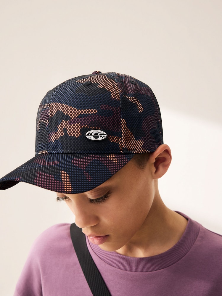 Malla de camuflaje - 100% Cotton Baseball Cap Hat (1-16yrs) - Imagen 1 de 7