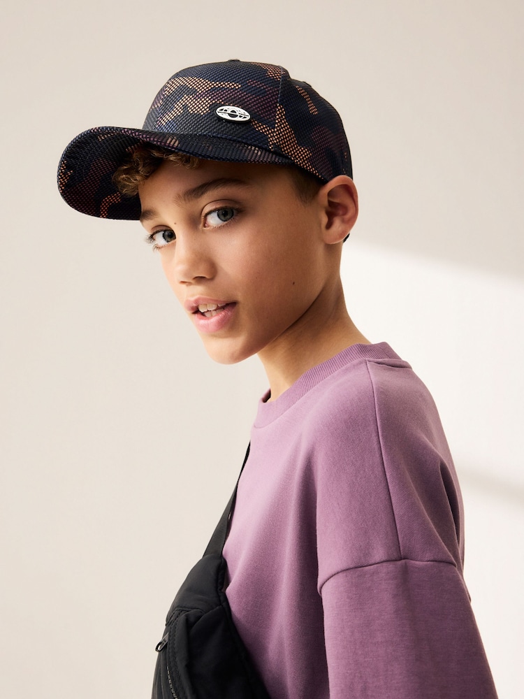 Malla de camuflaje - 100% Cotton Baseball Cap Hat (1-16yrs) - Imagen 2 de 7