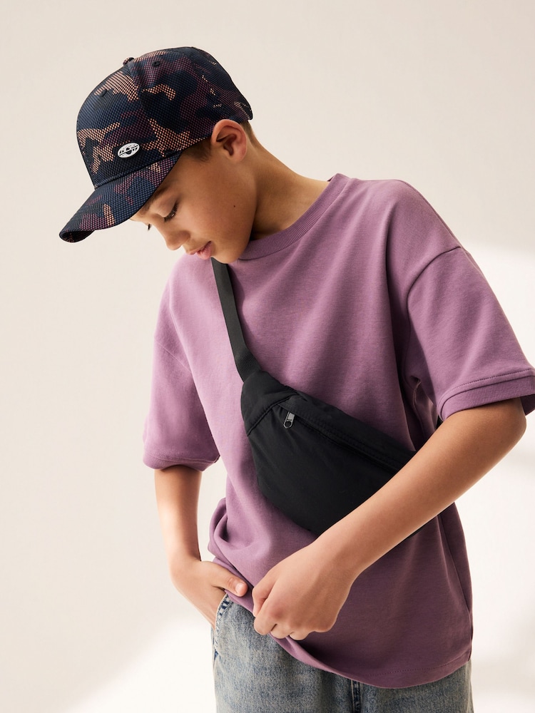 Camouflage Mesh 100% Cotton Baseball Cap Hat (1-16yrs) - Image 3 of 7