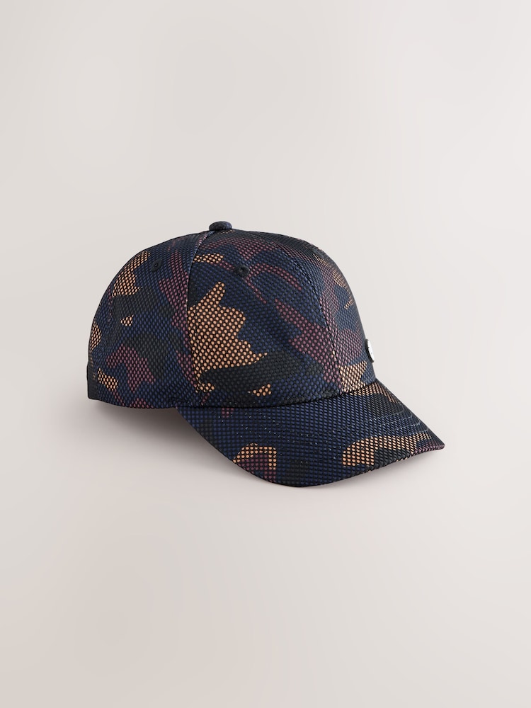 Camouflage Mesh 100% Cotton Baseball Cap Hat (1-16yrs) - Image 5 of 7