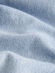 Mittelblau - Hourglass-Jeans mit Barrel-Hosenbein aus 100 % Baumwolle - Bild 6 von 7