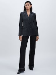 Paige Velvet Double Breasted Blazer - Image 1 of 6