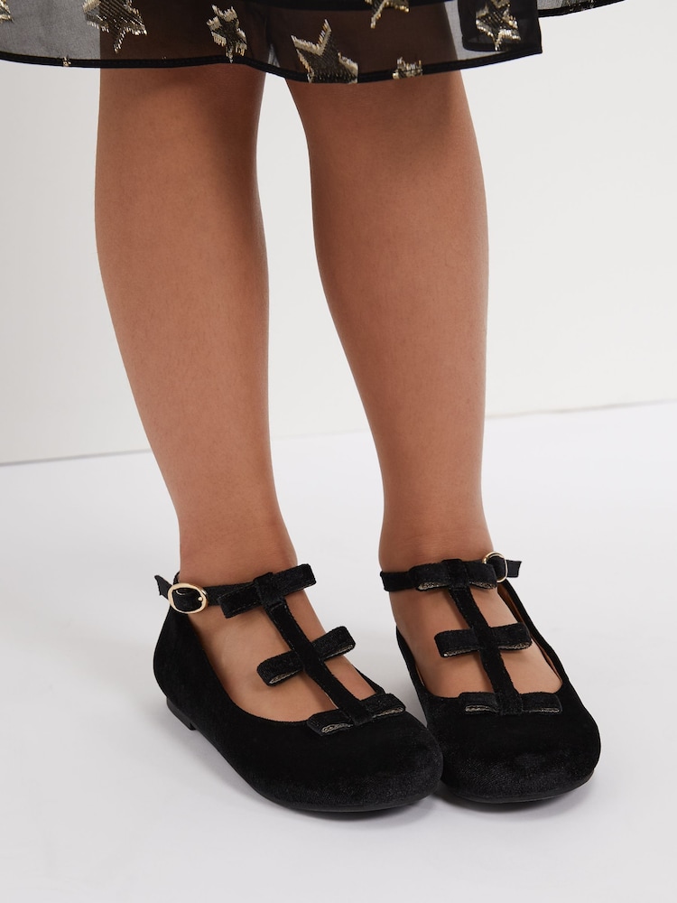 Phase Eight Black Velvet Shoes - Image 1 of 6