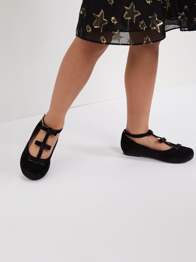 Phase Eight Black Velvet Shoes - Image 2 of 6