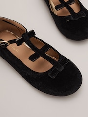 Phase Eight Black Velvet Shoes - Image 6 of 6
