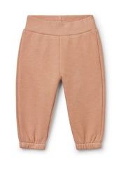 Brun - Benetton Bébé Imprimé animal Fleece 100% Coton Leggings - Image 2 de 3