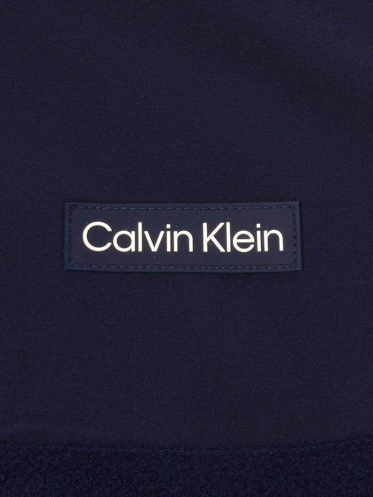 أزرق - Calvin Klein Golf Hybrid Polar Fleece - صورة 8 من 8