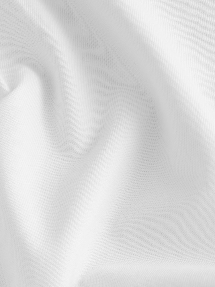 White Boxy Fit 100% Cotton Short Sleeve Polo Shirt (3-16yrs) - Image 3 of 4