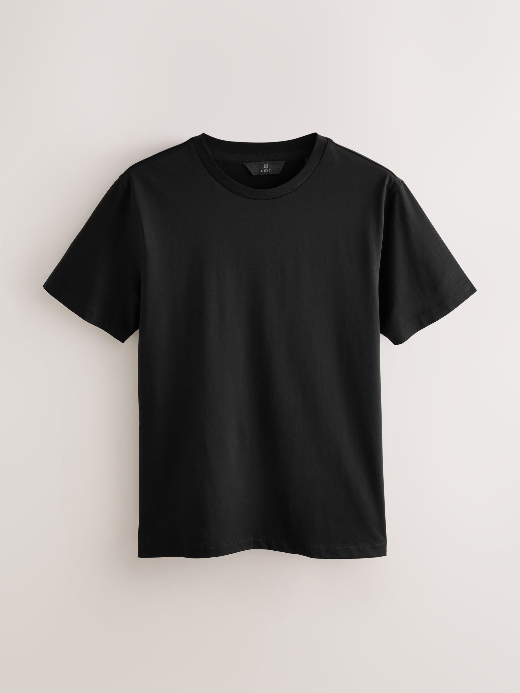 Buy Black Slim Fit Signature SUPIMA® Cotton Crew Neck T-Shirt from