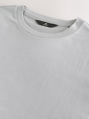 Gris - Corte slim - Signature SUPIMA® Cotton Crew Neck T-Shirt - Imagen 7 de 7