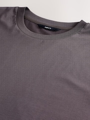Mushroom Brown Slim Fit Regular Fit Signature SUPIMA® Cotton Crew Neck T-Shirt - Image 7 of 7