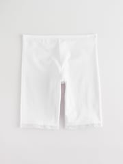 White Menopause Friendly Cooling Cotton Shorts - Image 7 of 9