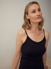 Black Menopause Friendly Cooling Cotton Slip - Image 5 of 10
