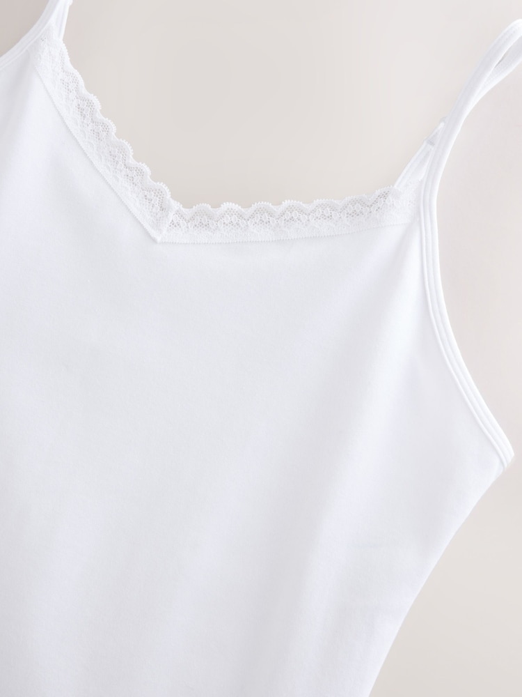 Белый - Menopause Friendly Cooling Cotton Slip - Изображение 8 из 8