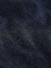 أزرق شاحب - Round Neck Denim 100% Cotton Shell Top - صورة 6 من 6