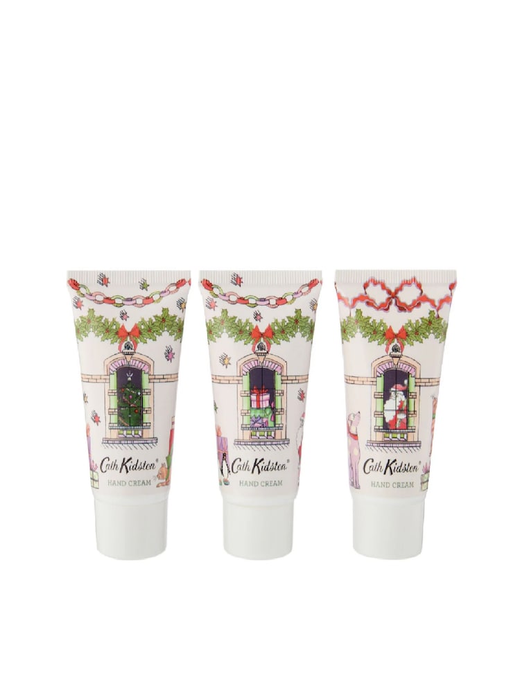 Cath Kidston A Dolls House Red Berry Cedar Hand Cream Trio 3 x 30ml - Image 2 of 2