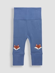 JoJo Maman Bébé Denim Cotton 3-Piece Body 100% Cotton Trousers and Hat Set - Image 7 of 8