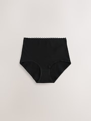 Black Menopause Friendly Cooling Cotton Full Knickers - Image 5 of 7
