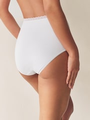 Blanco - Menopause Friendly Cooling Cotton Full Knickers - Imagen 2 de 6
