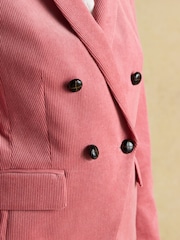 Fernhill Pink Corduroy Double Breasted Blazer - Image 10 of 11