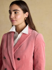 Fernhill Pink Corduroy Double Breasted Blazer - Image 5 of 11