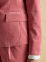 Fernhill Pink Corduroy Double Breasted Blazer - Image 9 of 11